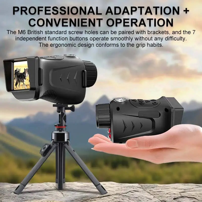 4K Night Vision Scope for 100% Darkness with 3000mAh - View 4 | SAMAG