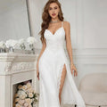 Women Sexy Split Mesh Lace Floral Sheer Babydoll Lingerie Nightgown Dress Sensual Pure Desire Seductive Hot Side-Slit Nightwear