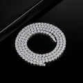 SY Brand Jewelry 925 Sterling Silver Chain Tennis Necklace Gemstones Women Men Luxury Necklaces Rhodium Plated S925 Jewelry
