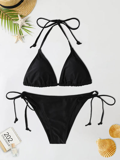 /Set Fashion Sexy Swimsuit Women Bikinis Triangle | SAMAG