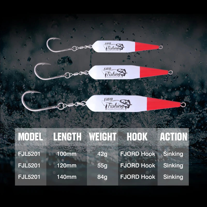 FJORD Pencil Bait 42g 55g 84g Needle Nose Surface Plug - View 3 | SAMAG