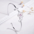 VENTFILLE 925 Sterling Silver Thai Silver Bracelet for Women Vintage Geometric Heart Love Lucky Punk Jewelry 2023 New Dropship