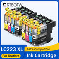 LC223 For Brother Ink Cartridge LC 223 XL Compatible DCP-J562DW J4120DW MFC-J480DW J680DW J880DW J4620DW J5720DW Printer 223XL