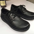 Men's Large Size Leather Cow Shoes Flat Outdoor Leather Shoes 46 47 All Genuine Leather Casual Shoes