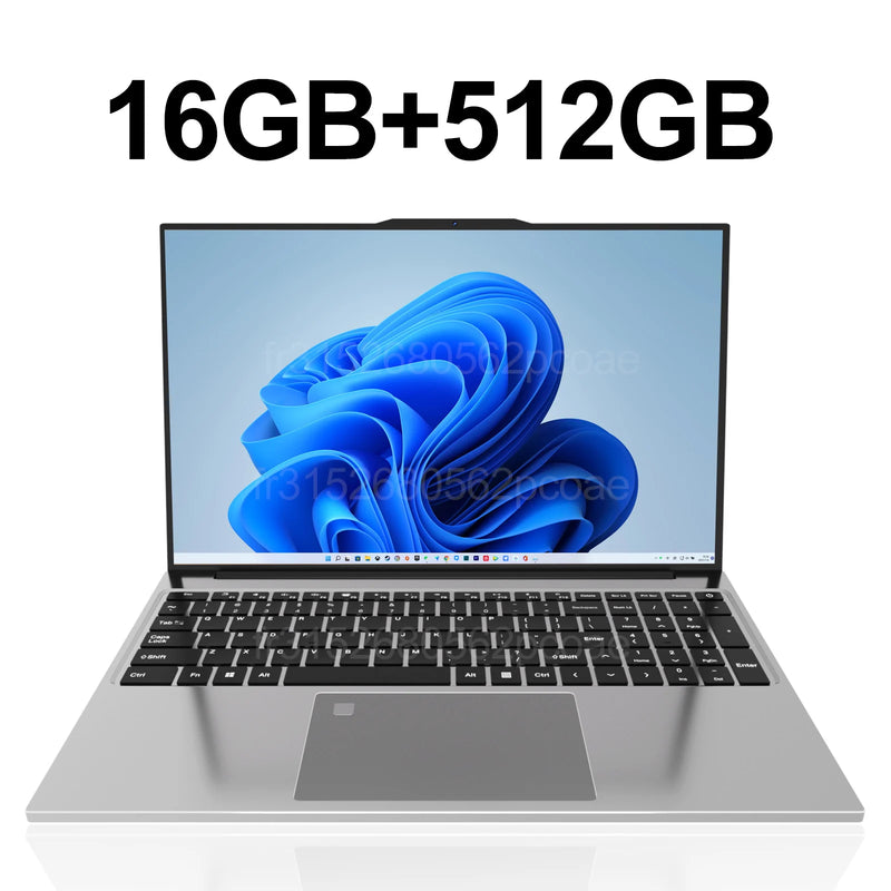 LENO 15.6" Laptop Portable Intel Core i7-6500U 32GB RAM 2TB SSD Windows 11 Notebook Gamer 1080P Display Office Study Computer PC