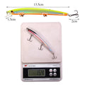 Big Laser Minnow Fishing Lures 13.5cm15g Hard Bait Crank | SAMAG