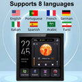Home Multilingual 2 Zone Audio System Touch Screen Bluetooths Wall Amplifiers TF AUX Theater Sound Music Panel Ceiling Speakers