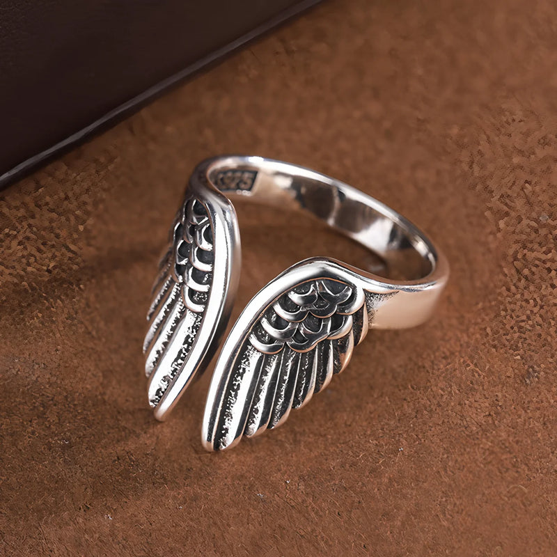VENTFILLE 925 Sterling Silver Irregular Design Wave