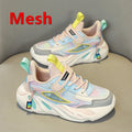 Summer Girls Casual Shoes Children Shoes Kids Female Princess Chunky Sneakers Child Cute 3 5 6 7 8 9 Breathable Light Sneakers