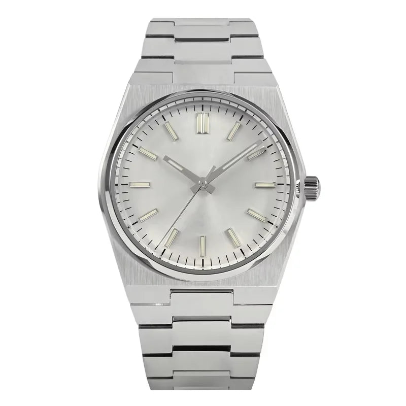 San Martin Classic Men Watch 40mm Miyota 9015 Luxury Dress Automatic Mechanical Wristwatch Quick Release Bracelet SN0023 Reloj