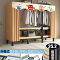 Folding Steel Frame Wardrobe Installation - Free Open Closet Durable and Economic Storage Cabinet for - View 13 | SAMAG