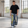 UP.THE Oversized Baggy Jeans for Men, Retro Gradient | SAMAG