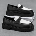 Men's casual shoes four seasons new soft-sole non-slip comfort light outdoor walking shoes fashion business visitor leather shoe