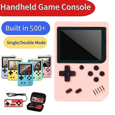 Built-in 500+ Classic Games Children's Handheld Players | SAMAG