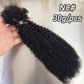 16inch Afro Kinky Bulk Human Hair for Braiding Twist Curly Hair Dreadlock Extensions for Braiding Hair Locs Extensions