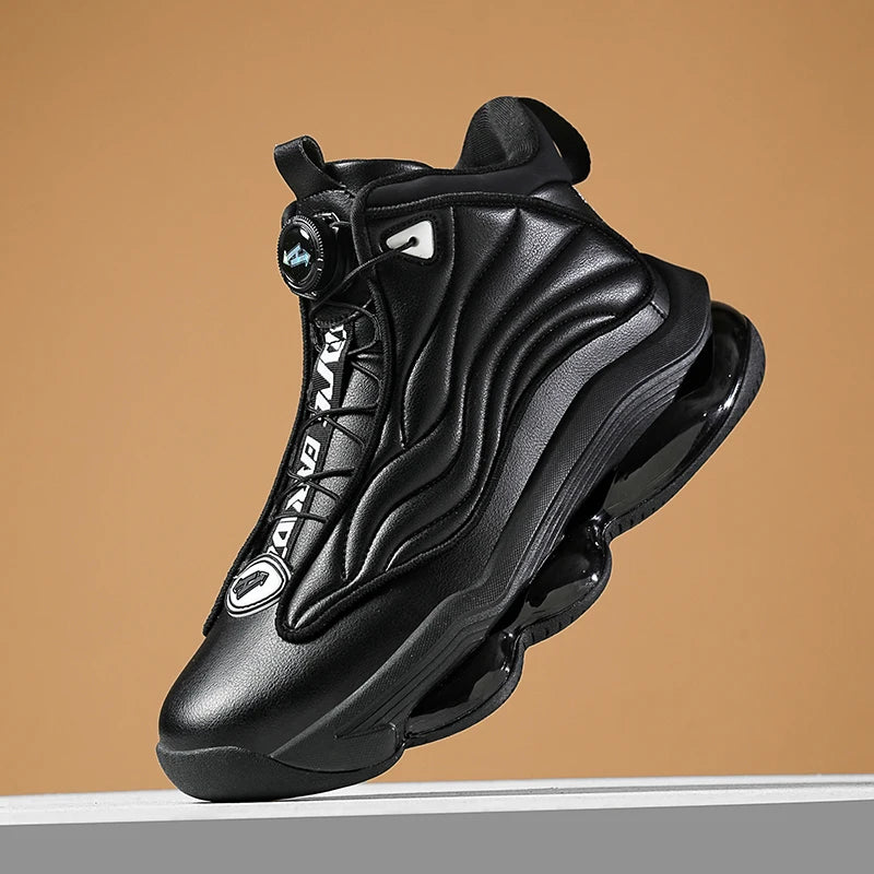 Men's Basketball Shoes Breathable Cushioning Non-Slip Wearable Runing Shoes Gym Training Athletic Basketball Sneakers for Women