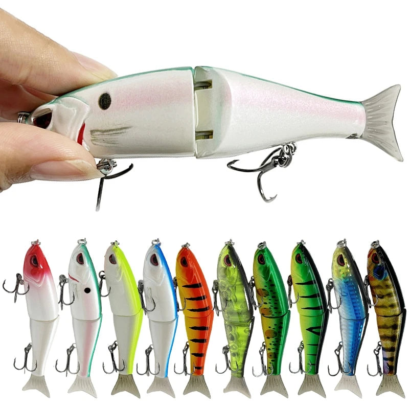 11.5cm 18.5g Balam Glide Bait Swimbait Joint Giant Pike | SAMAG
