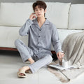 Pajama long sleeved comfortable men's spring and autumn | SAMAG