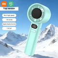 MIJIA Handheld Mini Fan 120 Speed Portable Bladeless Desktop Fan Rechargeable Instant Cooling With Ice Mode For Men Women 2026