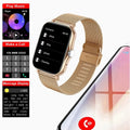 New 1.83'' Waterproof Smart Watch Message Answer Call Sleep Monitoring Sports Pedometer Information Alerts For iPhone Android