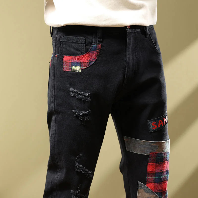 Spring and Autumn New Fashion Trend Embroidered Holes | SAMAG