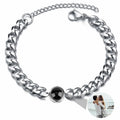 Custom Photo Bracelet Personalized Projection with Picture Inside 100 Languages I Love You Stainless - Visuel 17 | SAMAG