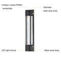 Waterproof Outdoor Wall Lamp LED Stailess steel Wall Lighting IP65 Garden Light Villa porch Sconce Light 110V 220V Sconce Lumina