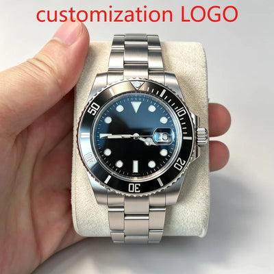 Customized Watch Men's 40mm Automatic Mechanical Movement Sapphire Glass 904L Stainless Steel Luxury Watches | SAMAG