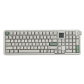 EPOMAKER RT100 PRO Full Sized ANSI US Layout Tri-mode Wireless Mechanical Gaming Keyboard with 5000mAh Battery & RGB Backlight