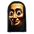 Tung Tung Tung Sahur Riding Mask Funny Breathable Mesh Fabric Mask 3D Mask Cosplay Italian Brainrot Anime Action