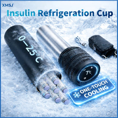 Insulin Cooler Box Mini Fridge 30H Travel Med Cold | SAMAG