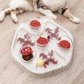 Interactive Feline Brain-Teaser Toy Mental Stimulation Feline Maze Toy Pet Accessory Multi-Function Anti-Choking for Kittens