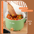 Electric Cooker Kitchen Appliance Double Layer Home for Hot Pot Cooking Soup Heater Multifunction Cooker Mini Non-stick Pan Pots