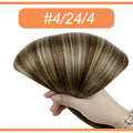 Full Shine Clip in Hair Extensions Human Hair Clip Balayage 7pcs 120g Double Weft Hair Extensions Human Hair For Woman