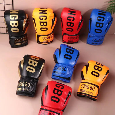 New·Kids 6oz Professional Boxing Training Sparring Gloves | SAMAG