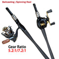 Sections Casting Spinning Fishing Set 1.8 - 2.1m Carbon - View 2 | SAMAG