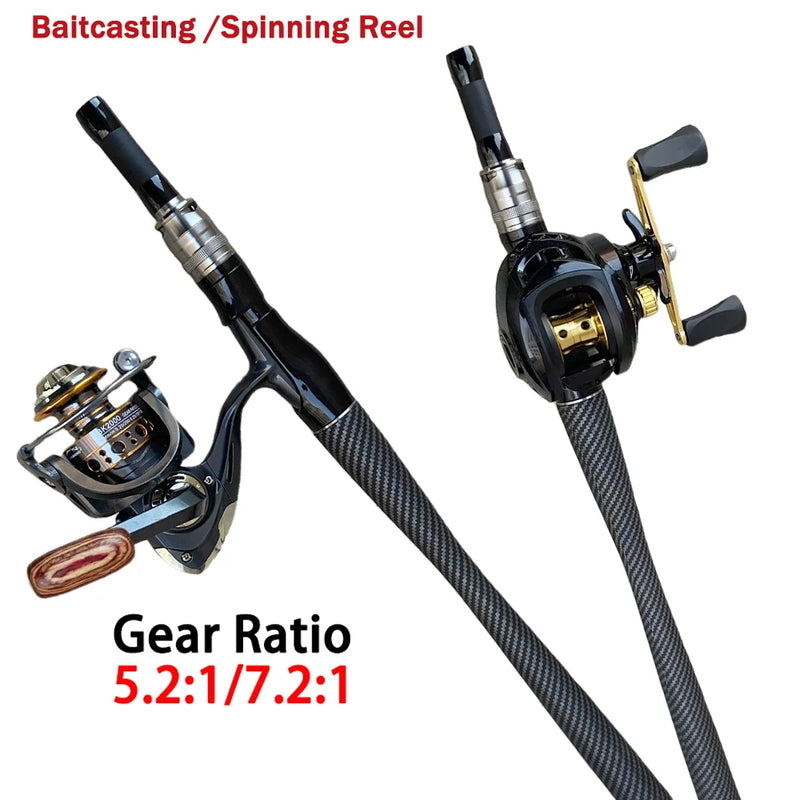 Sections Casting Spinning Fishing Set 1.8 - 2.1m Carbon - View 2 | SAMAG