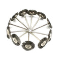 10PCS Jewelry Polishing Wheel Cloth Cotton Wool Brass Steel Wire Abrasive Brush For Rotary Tools 2.35 Shank