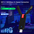 Fenvi WiFi 6 AX1800 USB 3.0 Dual Band 2.4GHz 5GHz MU - MIMO Super High Speed Wireless Network Adapter for - Visuel 3 | SAMAG
