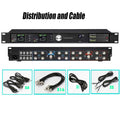 Paulkitson UA90-A2001 Wireless Microphone Antenna Combiner 18 Channel Antenna Distribution System RF Signal Booster 450-970MHz