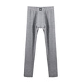 Modal autumn and winter men's fleece thickened slim-fitting cotton pants youth single-piece leggings, long johns, thermal pants
