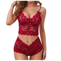 Women Sexy Lingerie Sexy V-neck Eyelash Lace Halter Bodysuits Erotic Lingerie Women Exotic Clothing Mesh Erotic Lingerie