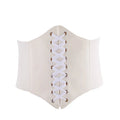 Women's Corset Body Shapewear Sexy Wide Leather Belt Cummerbunds Strap Belts for Women High Waist Slimming Corsets and Bustiers
