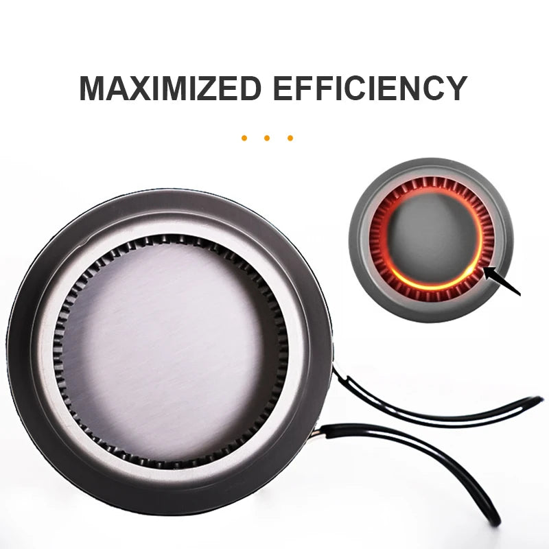 Camping Cooking Set Stove Pot Pan Cookware Outdoor | SAMAG