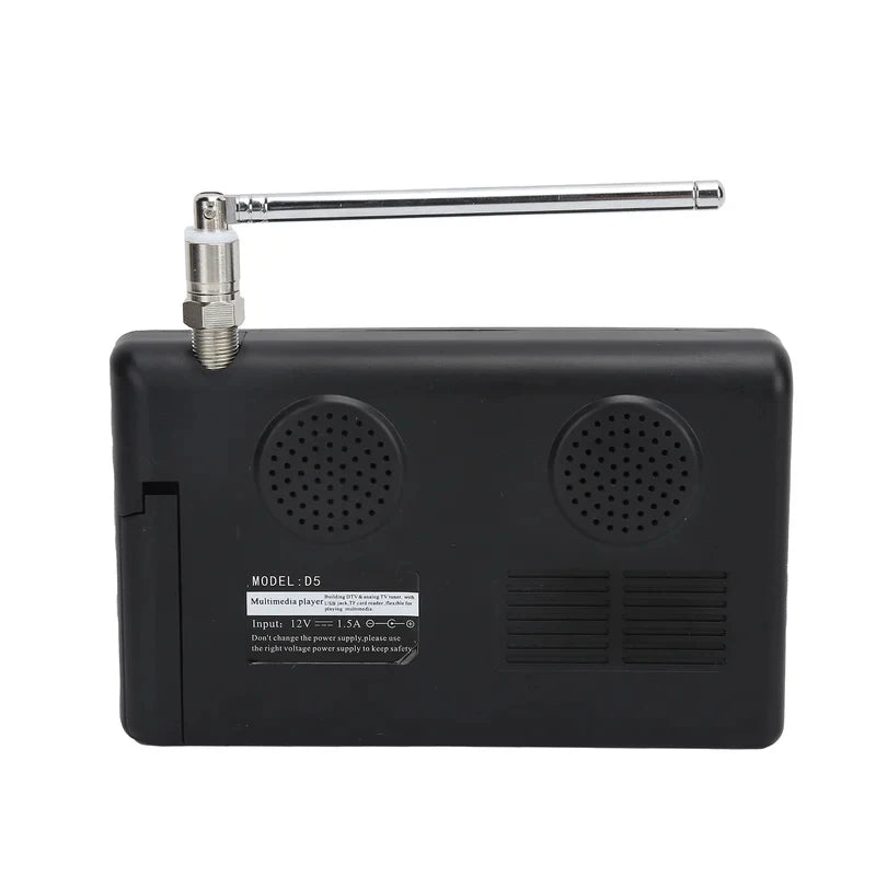 Digital Television LEADSTAR 5‑Inch Pocket Digital TV Portable FM ATV Bracket High‑Resolution Mini TV Multifunctional Mini TV