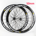 New White Black Gray 700C 50mm Road bike alloy bicycle wheelset clincher rims V Disc brake Thru Axle center lock hubs wheels
