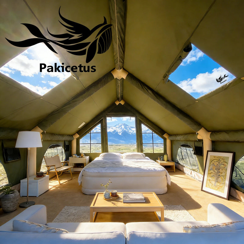 PAKICETUS Upgraded Inflatable Tent, Hunting Visualization | SAMAG
