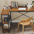 JHK L Shaped Desk 47 Inch Computer Desk Gaming Furniture Corner Desks Home Office PC Table with Reversible Storage Shelves