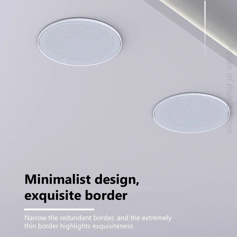 High Quality Home Theater Ceiling Speakers 30W High Power Host Wiring-free Wireless Bluetooth Connection With Remote Control