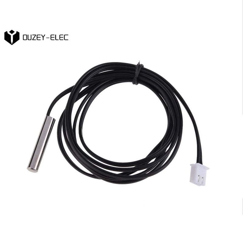 10K 1% 3950 Waterproof Digital Temperature Sensor Meter Probe Meter NTC Thermistor Thermal 1 M Cable -20 to 105 degree Celsius